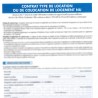 Bail de location / colocation de logement vide